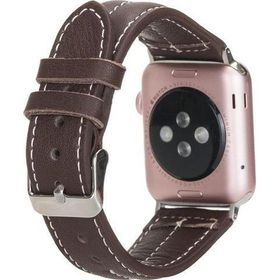 Bouletta NM3-AS3 Apple Watch 42-44-45 mm Kahve Uyumlu Deri Kordon