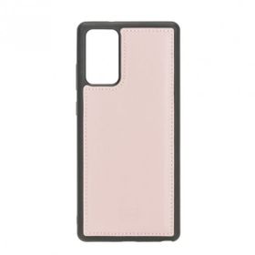 Bouletta NU2 Pembe Samsung Galaxy Note 20 Ultra Uyumlu Deri Arka Kapak