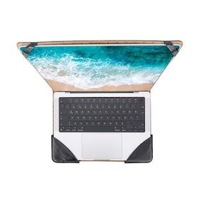 Bouletta RST1 Siyah Chester Deri 13-14 inç Macbook Kılıfı