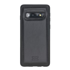 Bouletta RST1 Siyah Samsung Galaxy S10 Uyumlu Deri Arka Kapak