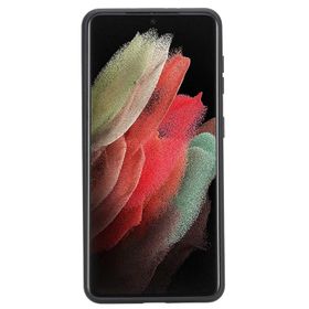 Bouletta RST1 Siyah Samsung Galaxy S21 Uyumlu Deri Arka Kapak