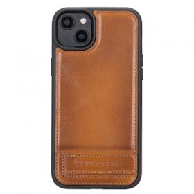Bouletta RST2 Apple iPhone 14 Plus Deri Standlı Taba Cep Telefonu Arka Kapak