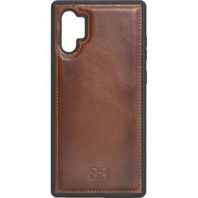 Bouletta RST2E Samsung Galaxy Note 10 Plus Uyumlu Deri Taba Cep Telefonu Arka Kapak