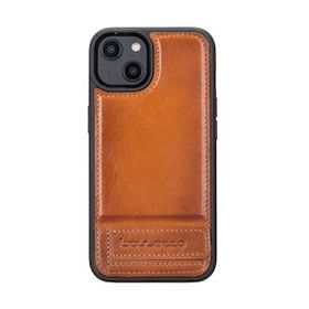 Bouletta RST2EF Apple iPhone 14 Uyumlu Deri Standlı Taba Cep Telefonu Arka Kapak