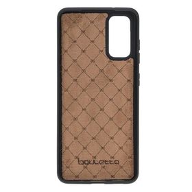 Bouletta RST2EF Samsung Galaxy S20 Plus Uyumlu Deri Taba Cep Telefonu Arka Kapak