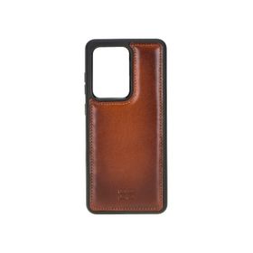 Bouletta RST2EF Samsung Galaxy S20 Ultra Uyumlu Deri Taba Cep Telefonu Arka Kapak