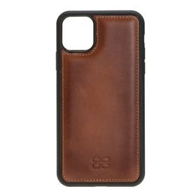 Bouletta RST2EF Taba Apple İphone 11 Pro Max Uyumlu Deri Arka Kapak