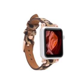 Bouletta RT LEO1N 38-40-41 mm Apple Watch Uyumlu Deri Kordon