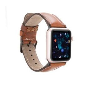 Bouletta RTST2EF 38-40-41 mm Taba Apple Watch Uyumlu Deri Kordon