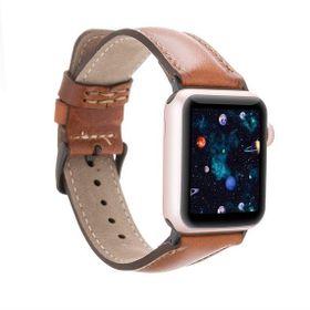 Bouletta RTST2EF 38-40-41 mm Taba Apple Watch Uyumlu Deri Kordon