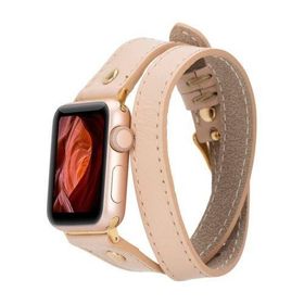 Bouletta Slim DT GT NU1 Apple Watch 42-44-45 mm Uyumlu Deri Kordon