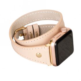 Bouletta Slim DT GT NU1 Apple Watch 42-44-45 mm Uyumlu Deri Kordon