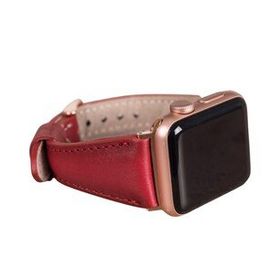 Bouletta Slim V4EF Apple Watch 42-44-45 mm Uyumlu Deri Kordon
