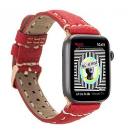 Bouletta SM43 ERC2 38-40-41 mm Apple Watch Uyumlu Deri Kordon