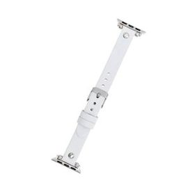 Bouletta ST F3 38-40-41 mm Beyaz Apple Watch Uyumlu Deri Kordon