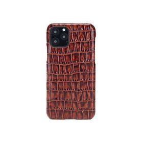 Bouletta UJ YK06 Kahve Apple iPhone 11 Pro Uyumlu Deri Arka Kapak