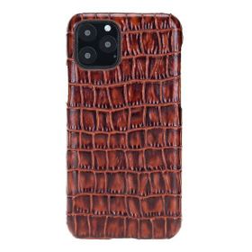 Bouletta UJ YK06 Kahve Apple iPhone 11 Pro Uyumlu Deri Arka Kapak