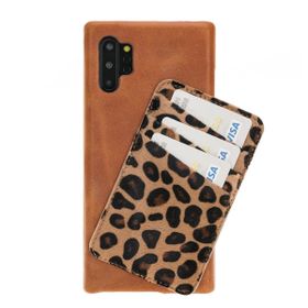 Bouletta UJDE Samsung Galaxy Note 10 Plus Uyumlu Deri Taba Cep Telefonu Arka Kapak