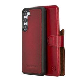 Bouletta V4EF Samsung Galaxy S23 Plus Uyumlu Deri Cüzdanlı Kılıf