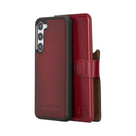Bouletta V4EF Samsung Galaxy S23 Plus Uyumlu Deri Cüzdanlı Kılıf