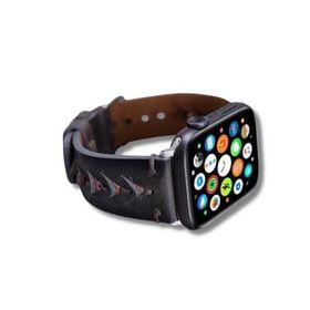 Bouletta VS4EF Boras Apple Watch 42-44-45 mm Uyumlu Deri Kordon