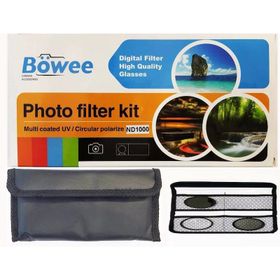 Böwee 46 mm UV+CPL ND1000 Filtre Kiti