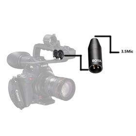 Boya 35C-XLR 3.5 mm Stereo to XLR Dönüştürücü