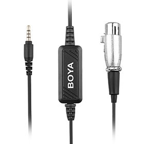Boya BY-BCA6 Xiaomi Asus Lenovo Telefonlara XLR Mikrofon Bağlama Kablosu