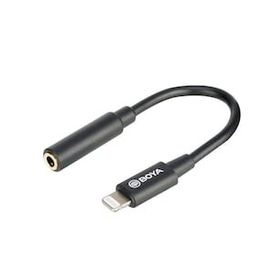 Boya BY-K3 Iphone Kulaklık Mikrofon Dönüştürücü Lightning Kablo