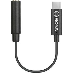 Boya BY-K9 3.5mm TRRS / USB Type-C Mikrofon Adaptörü