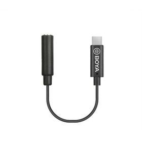 Boya BY-K9 3.5mm TRRS / USB Type-C Mikrofon Adaptörü