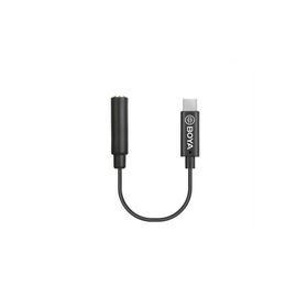 Boya BY-K9 3.5mm TRRS / USB Type-C Mikrofon Adaptörü