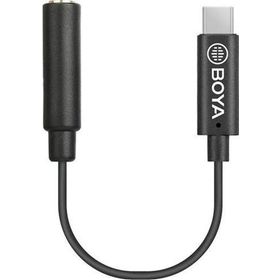 Boya BY-K9 3.5mm TRRS / USB Type-C Mikrofon Adaptörü