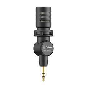 Boya BY-M100 Kompakt 3.5 mm Kamera Mikrofonu