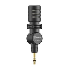 Boya BY-M100 Kompakt 3.5 mm Kamera Mikrofonu
