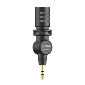 Boya BY-M100 Kompakt 3.5 mm Kamera Mikrofonu