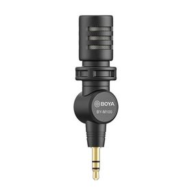 Boya BY-M100 Kompakt 3.5 mm Kamera Mikrofonu