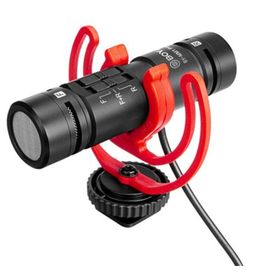 Boya By-mm1 Pro Çift Kafalı Shotgun Mikrofon