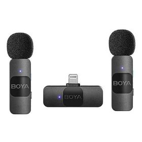 Boya BY-V20 Ultra Kompakt Android 2.4G İkili Kablosuz Type-C Mikrofon