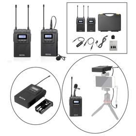 Boya BY-WM8 Pro Kit-3 Kablosuz El Mikrofonu Seti