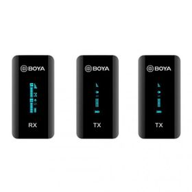 Boya By-XM6-S2 Kablosuz İkili Yaka Mikrofonu