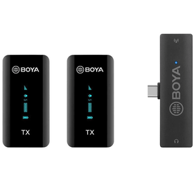 Boya By-Xm6 S6 - Type-C İkili Kablosuz Yaka Mikrofonu