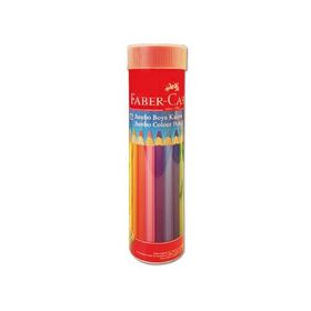 Boya Faber Castell 12 Renk Yarım Boy Kalemi