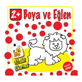 Boya ve Eğlen Kırmızı Kitap Parıltı Yayıncılık