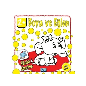 Boya ve Eğlen Sarı Kitap Parıltı Yayıncılık
