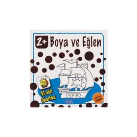 Boya ve Eğlen Turuncu Kitap-Parıltı Yayınları