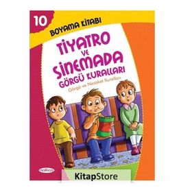 Boyama Kitabı 10 - Tiyatro ve Sinemada Görgü Kuralları - Heyet-Kurul-Komisyon