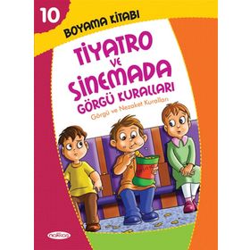 Boyama Kitabı 10 - Tiyatro ve Sinemada Görgü Kuralları - Heyet-Kurul-Komisyon