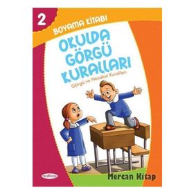Boyama Kitabı 2 - Okulda Görgü Kuralları - Kollektif Heyet-Kurul-Komisyon