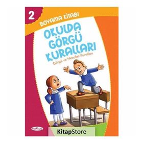 Boyama Kitabı 2 - Okulda Görgü Kuralları - Kollektif Heyet-Kurul-Komisyon